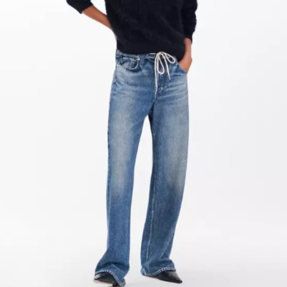 Rag & bone Women's Miramar Drawstring Wide Pants Size XS